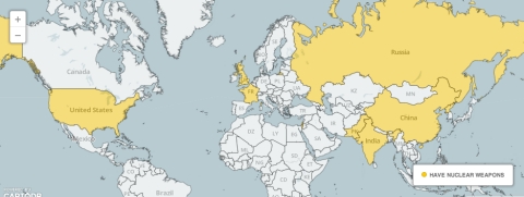 Nuclear weapons around the world